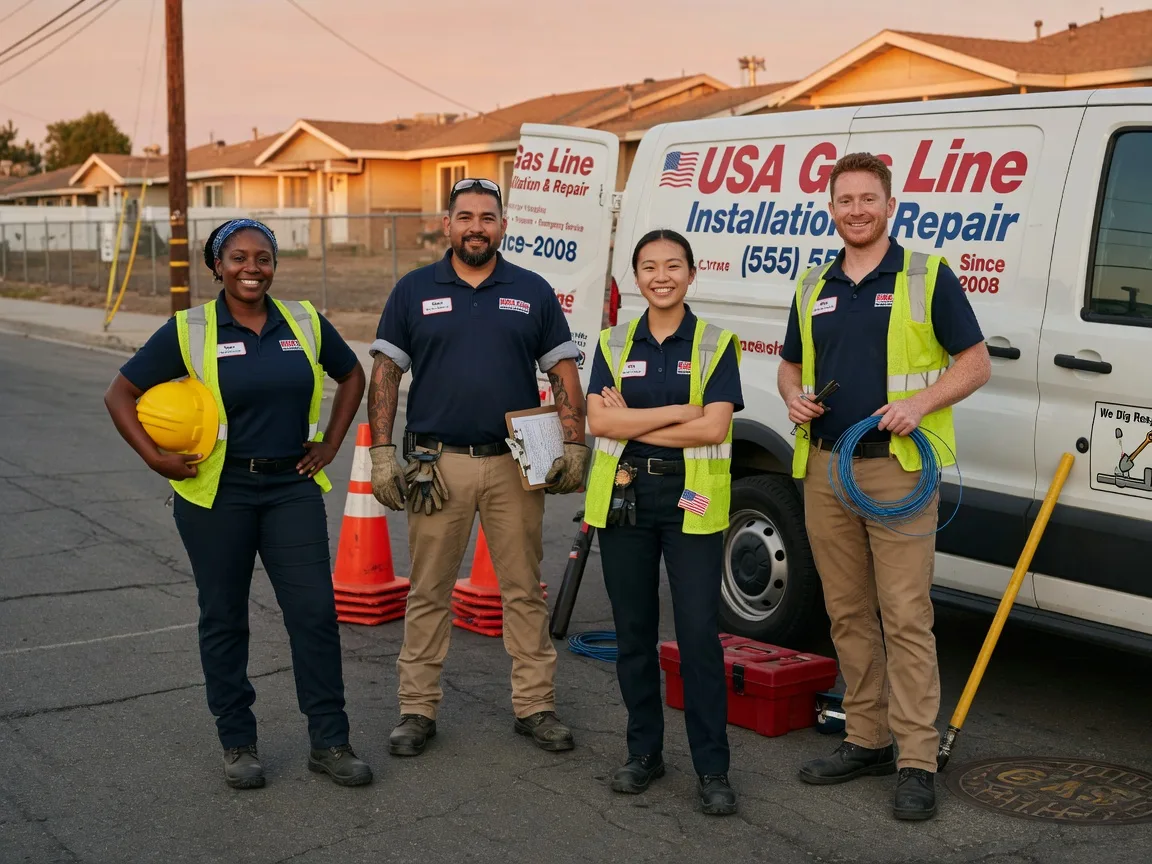 Gas Line Installation company in Courtland, CA